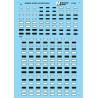 MICROSCALE DECAL 87-907 - ATLANTIC COAST LINE DIESEL LOCOMOTIVES - HO SCALE