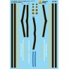 MICROSCALE DECAL 87-52 - BALTIMORE & OHIO DIESEL LOCOMOTIVES - HO SCALE
