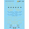 MICROSCALE DECAL 87-797 - BALTIMORE & OHIO PASSENGER CARS - HO SCALE