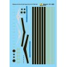 MICROSCALE DECAL 87-1282 - BALTIMORE & OHIO DIESEL LOCOMOTIVES - HO SCALE