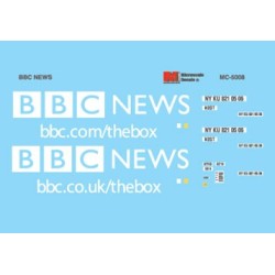 MICROSCALE DECAL MC-5008 - BBC.COM CONTAINERS - HO SCALE