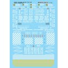 MICROSCALE DECAL 87-783 - BRITISH COLUMBIA RAILWAY DIESEL LOCOMOTIVES - HO SCALE