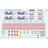 MICROSCALE DECAL MC-4320 - BUDD LEASING TRAILERS - HO SCALE