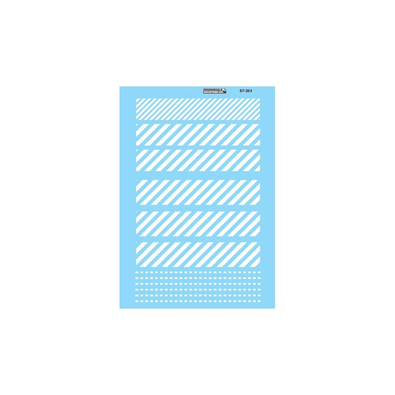 MICROSCALE DECAL 87-364 - BURLINGTON NORTHERN DIESEL LOCOMOTIVES - HO SCALE