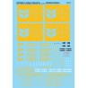 MICROSCALE DECAL 87-717 - GOVERNMENT OF CANADA GRAIN COVERED HOPPER - HO SCALE