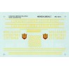 MICROSCALE DECAL MC-4216 - CANADIAN AMERICAN DIESEL LOCOMOTIVES - HO SCALE