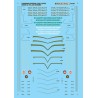 MICROSCALE DECAL 87-947 - CANADIAN NATIONAL DIESEL LOCOMOTIVES - HO SCALE
