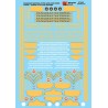 MICROSCALE DECAL 87-948 - CANADIAN NATIONAL DIESEL LOCOMOTIVES - HO SCALE