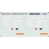 MICROSCALE DECAL MC-4086 - CANADIAN NATIONAL 40' MANITOBA BOXCARS - HO SCALE