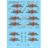 MICROSCALE DECAL 87-671 - CANADIAN PACIFIC INTERMODAL 48' CONTAINERS - HO SCALE