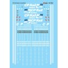 MICROSCALE DECAL 87-754 - CANADIAN PACIFIC DIESEL LOCOMOTIVES - HO SCALE