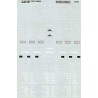 MICROSCALE DECAL 87-753 - CANADIAN PACIFIC DOUBLE STACK CARS - HO SCALE
