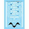 MICROSCALE DECAL 87-974 - CANADIAN PACIFIC DIESEL LOCOMOTIVES - HO SCALE