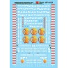 MICROSCALE DECAL 87-1152 - CANADIAN PACIFIC DIESEL LOCOMOTIVES - HO SCALE