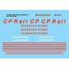 MICROSCALE DECAL MC-4142 - CANADIAN PACIFIC DIESEL LOCOMOTIVES - HO SCALE