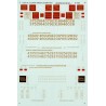 MICROSCALE DECAL 87-1020 - CENTRAL VERMONT / GRAND TRUNK / GRAND TRUNK WESTERN / DULUTH WINNIPEG & PACIFIC STEAM LOCOMOTIVES - H