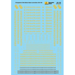 MICROSCALE DECAL 87-76 -...