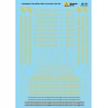 MICROSCALE DECAL 87-76 - CHESAPEAKE & OHIO STEAM LOCOMOTIVES - HO SCALE