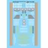 MICROSCALE DECAL 87-659 - CHICAGO BURLINGTON & QUINCY DIESEL LOCOMOTIVES - HO SCALE
