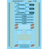 MICROSCALE DECAL 87-962 - CHICAGO & NORTHWESTERN DIESEL LOCOMOTIVES - HO SCALE