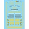 MICROSCALE DECAL 87-913 - CLINCHFIELD DIESEL LOCOMOTIVES - HO SCALE