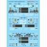 MICROSCALE DECAL 87-709 - CONRAIL & WATERLOO AUTORACKS - HO SCALE