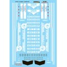 MICROSCALE DECAL 87-994 - CONRAIL DIESEL LOCOMOTIVES - HO SCALE