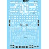 MICROSCALE DECAL 87-1046 - CONRAIL 50' BOXCARS - HO SCALE