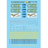 MICROSCALE DECAL 87-1149 - CSX DIESEL LOCOMOTIVES - HO SCALE