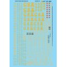 MICROSCALE DECAL 87-1337 - CSX BOXCARS - HO SCALE