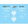 MICROSCALE DECAL MC-4385 - DELAWARE & HUDSON 40' BOXCAR - HO SCALE