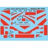 MICROSCALE DECAL MC-4329NOS - DETROIT TOLEDO & IRONTON DIESEL LOCOMOTIVES - HO SCALE