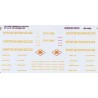 MICROSCALE DECAL MC-4050NOS - EAST ERIE COMMERCIAL DIESEL LOCOMOTIVES - HO SCALE