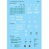 MICROSCALE DECAL 87-715 - ELGIN, JOLIET & EASTERN FREIGHT CARS - HO SCALE