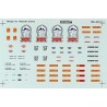 MICROSCALE DECAL MC-4319 - FRISCO TRAILERS - HO SCALE