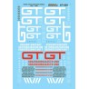 MICROSCALE DECAL 87-650 - GRAND TRUNK WESTERN DIESEL LOCOMOTIVES - HO SCALE