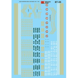 MICROSCALE DECAL 87-45 -...