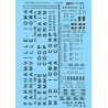 MICROSCALE DECAL 87-1293 - IOWA CO-OP COVERED HOPPERS - HO SCALE
