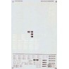 MICROSCALE DECAL 87-478NOS - ITEL 4 PACK & 10 PACK CARS - HO SCALE