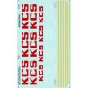 MICROSCALE DECAL 87-146 - KANSAS CITY SOUTHERN DIESEL LOCOMOTIVES - HO SCALE