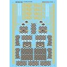 MICROSCALE DECAL 87-855 - LEHIGH VALLEY DIESEL LOCOMOTIVES - HO SCALE