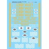 MICROSCALE DECAL 87-861 - LEHIGH VALLEY DIESEL LOCOMOTIVES - HO SCALE