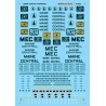 MICROSCALE DECAL 87-903 - MAINE CENTRAL CABOOSES - HO SCALE
