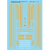 MICROSCALE DECAL 87-910 - MAINE CENTRAL DIESEL LOCOMOTIVES - HO SCALE