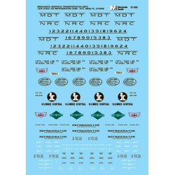 MICROSCALE DECAL 87-895 - MERCHANTS DESPATCH REEFERS - HO SCALE