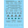 MICROSCALE DECAL 87-895 - MERCHANTS DESPATCH REEFERS - HO SCALE