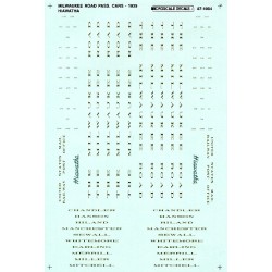 MICROSCALE DECAL 87-1004 -...