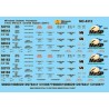 MICROSCALE DECAL MC-4312 - MINNESOTA SOYBEAN PROCESSORS COVERED HOPPERS - HO SCALE