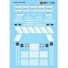 MICROSCALE DECAL 87-544 - MONTANA RAIL LINK DIESEL LOCOMOTIVES - HO SCALE