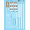 MICROSCALE DECAL 87-68 - NEW HAVEN DIESEL & ELECTRIC LOCOMOTIVES - HO SCALE